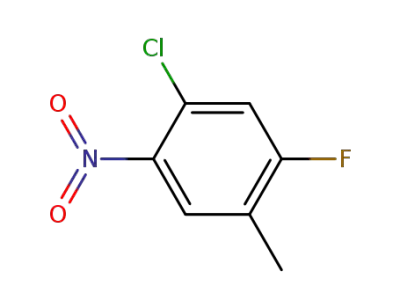 1-chloro-5-fluoro-4-methyl-2-nitrobenzene