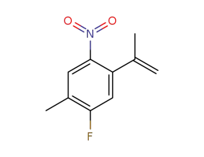 1-fluoro-2-methyl-4-nitro-5-(prop-1-en-2-yl)benzene