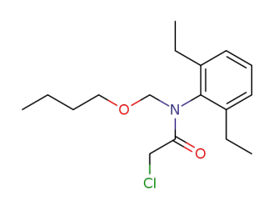 N-butoxymethyl-2-chloro-N-(2,6-diethylphenyl)acetamide